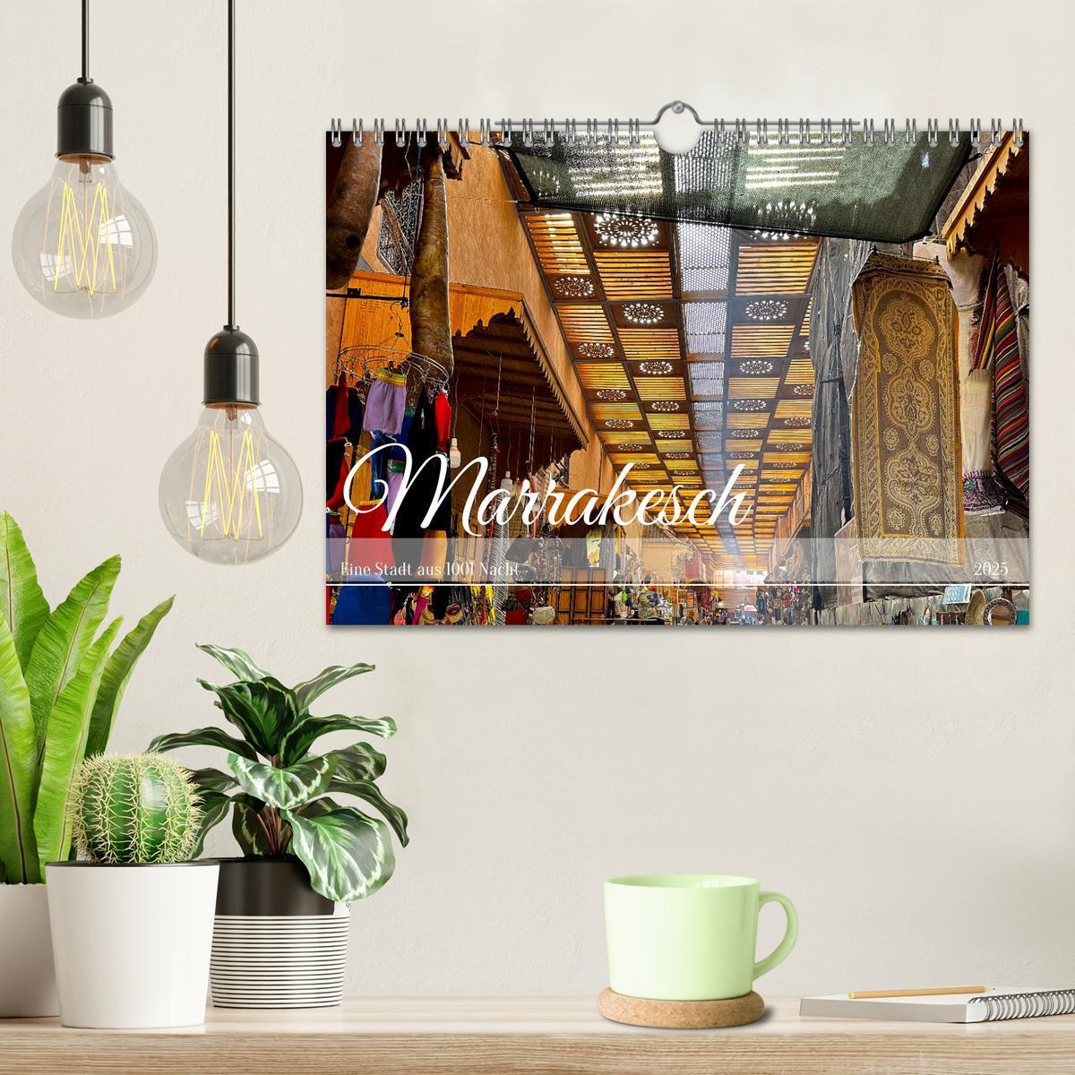 Bild: 9783383766930 | Marrakesch Eine Stadt aus 1001 Nacht (Wandkalender 2025 DIN A4...