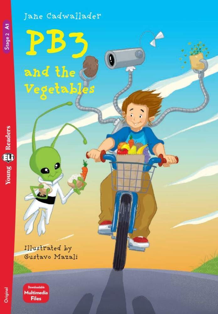 Cover: 9783125146174 | PB3 and the Vegetables | Lektüre mit Audio-Online | Jane Cadwallader