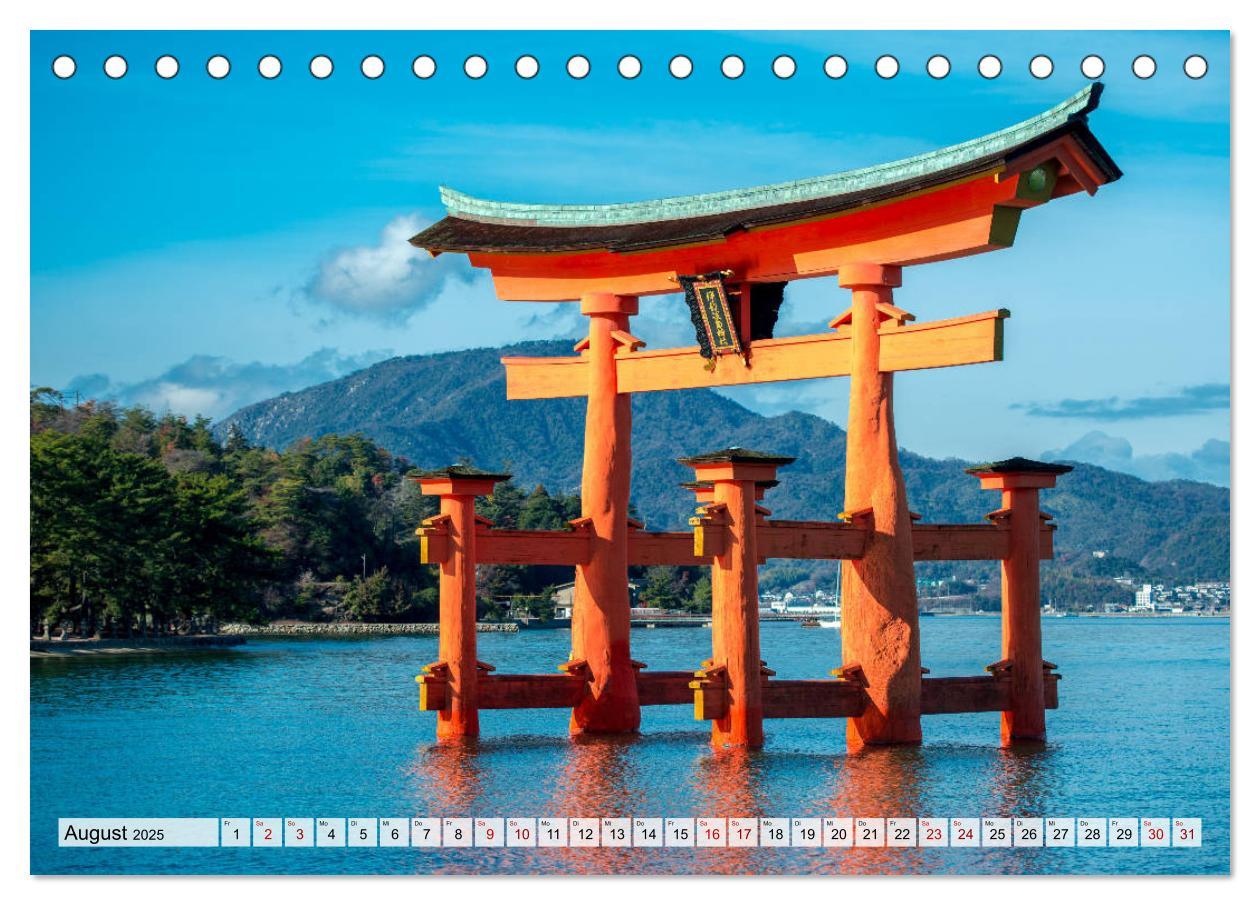 Bild: 9783435286683 | Exotische Bilderreise durch Japan (Tischkalender 2025 DIN A5 quer),...