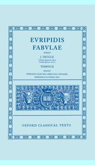 Cover: 9780198145905 | Fabulae | Euripides | Buch | Englisch | 1982 | Oxford University Press