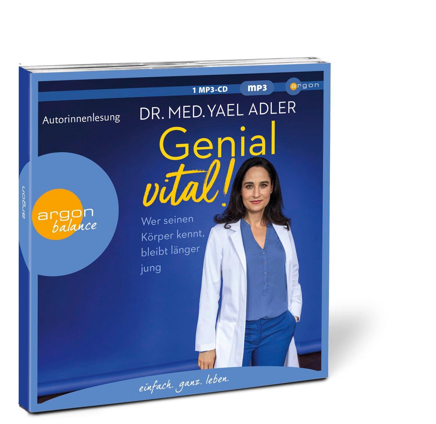 Bild: 9783839882528 | Genial vital! | Yael Adler | MP3 | 2 Audio-CDs | Deutsch | 2023