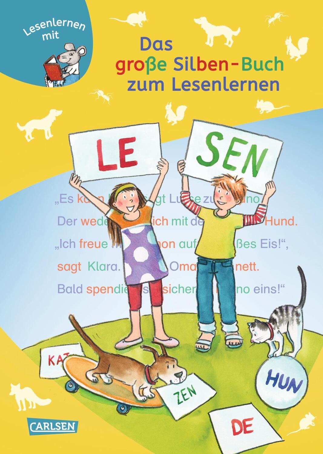 Cover: 9783551066411 | LESEMAUS zum Lesenlernen Sammelbände: Das große Silben-Buch zum...