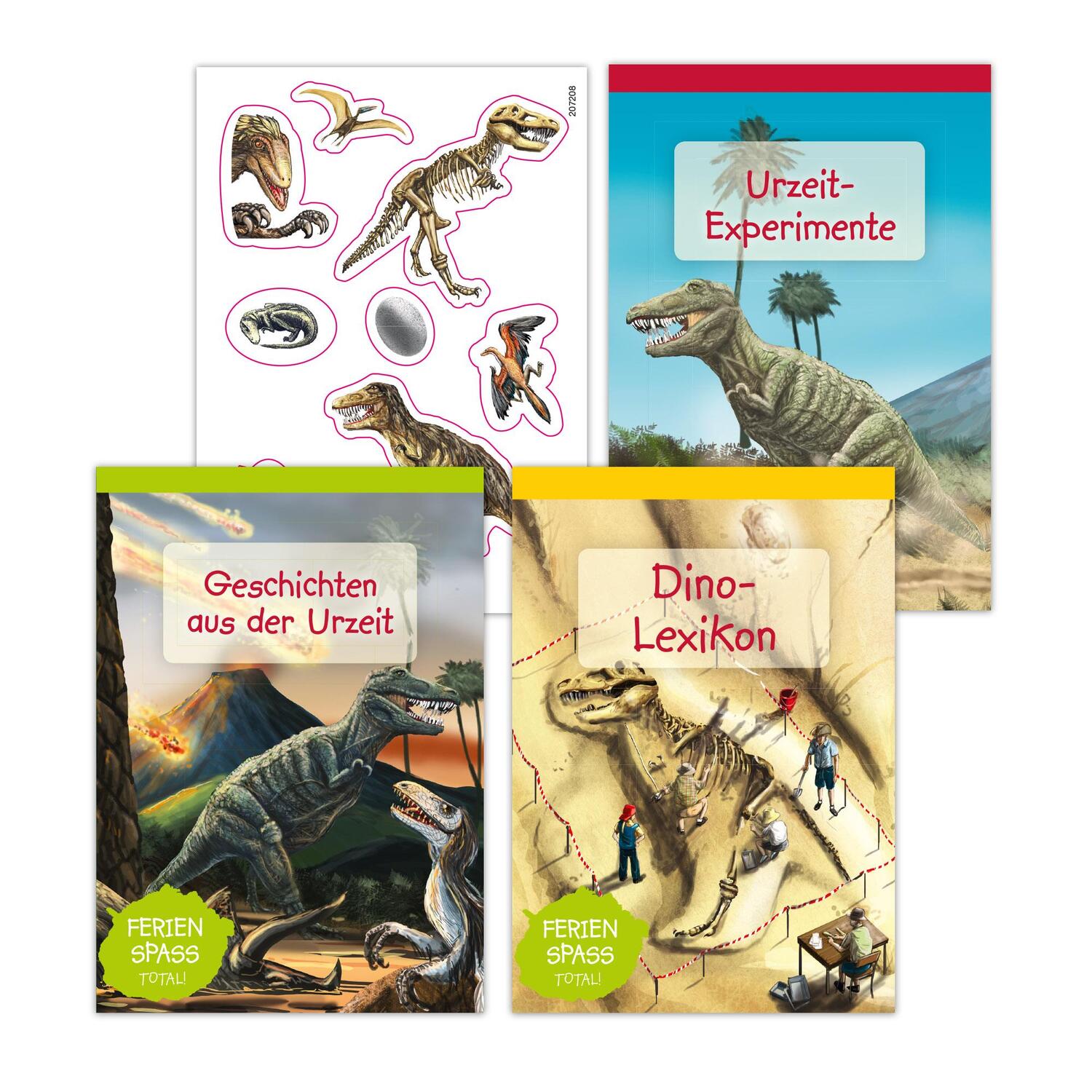 Bild: 9783963473227 | Ferienspaß total! - Dinosaurier und Urzeit | Taschenbuch | 32 S.