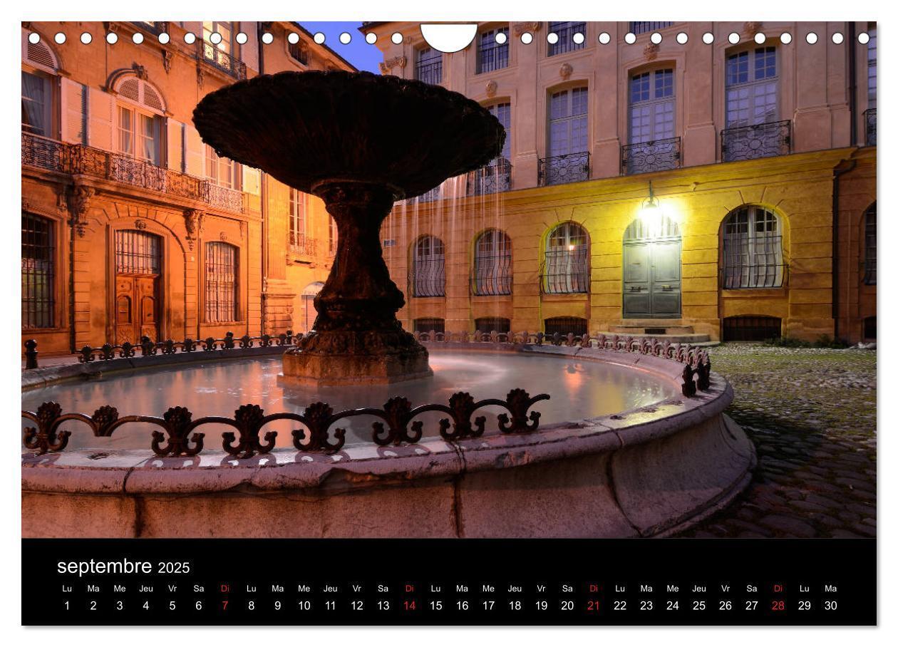 Bild: 9781325944583 | Aix-en-Provence: Capitale du Roi René (Calendrier mural 2025 DIN A4...