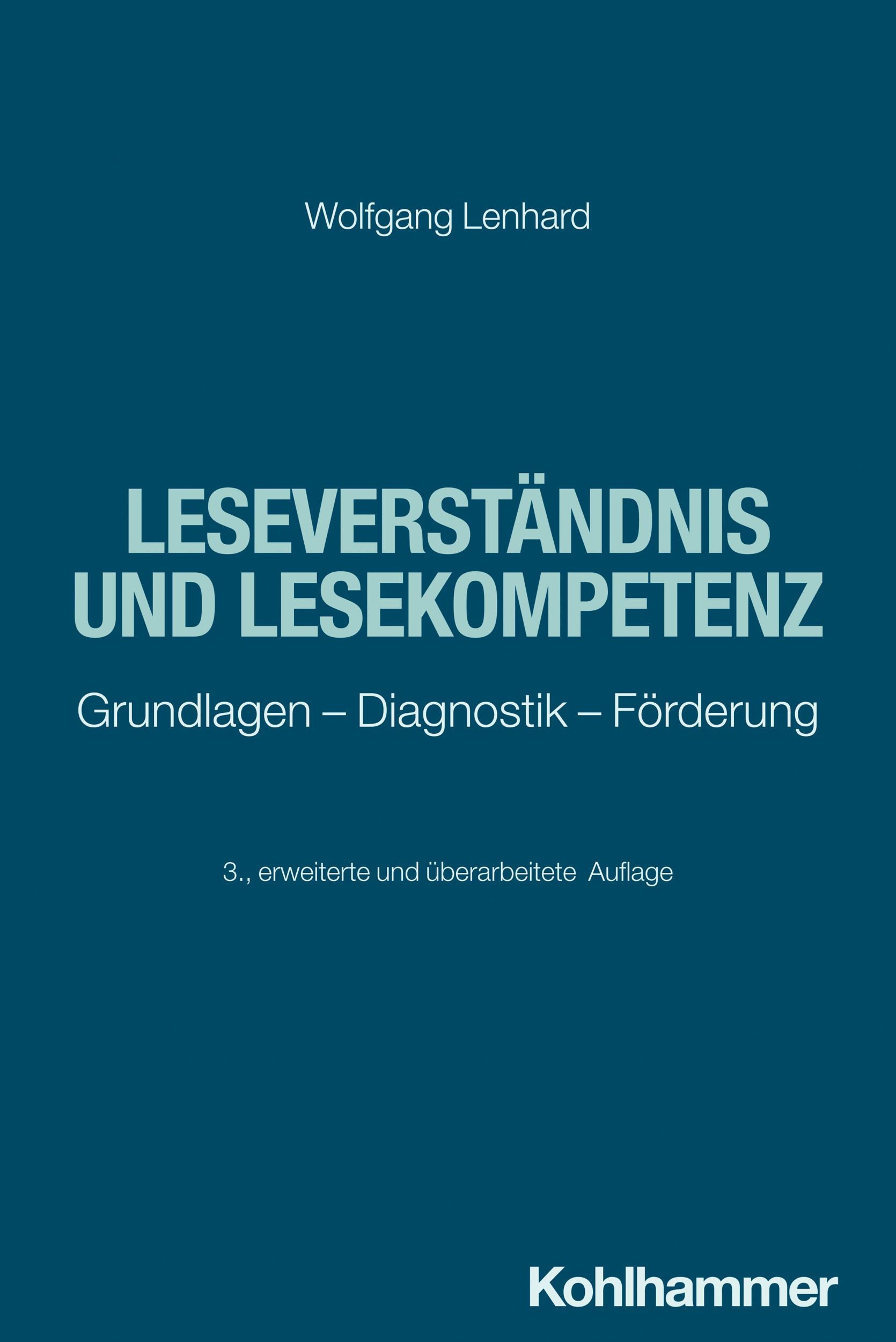 Cover: 9783170427624 | Leseverständnis und Lesekompetenz | Wolfgang Lenhard | Taschenbuch