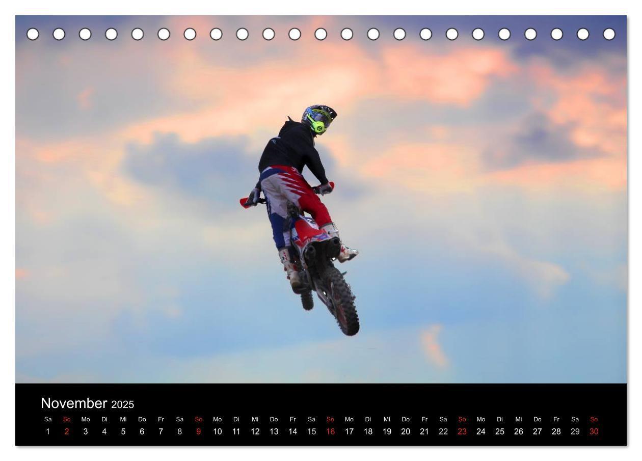 Bild: 9783435516735 | Motocross Kalender - Emotionen auf 2 Rädern (Tischkalender 2025 DIN...