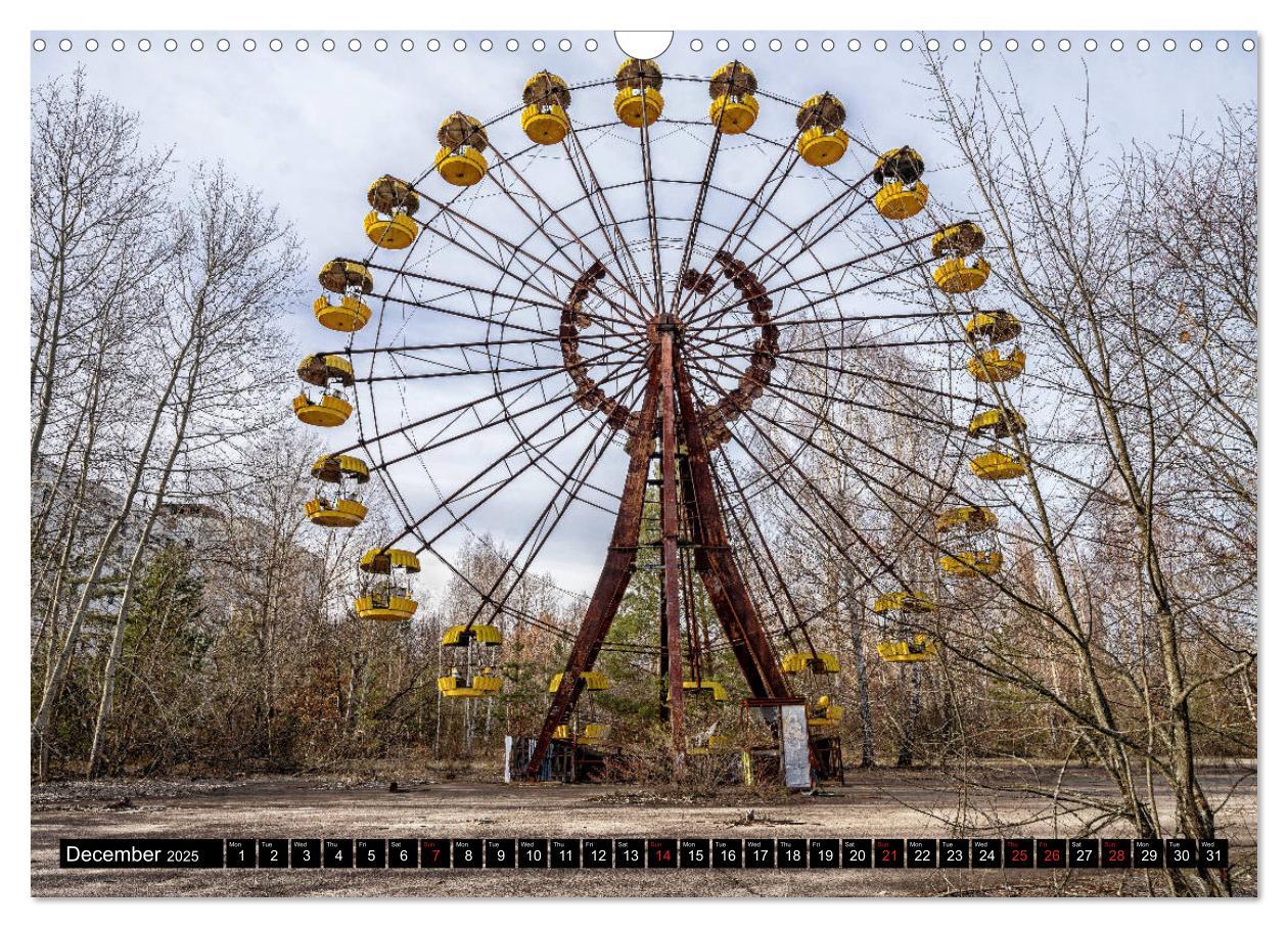 Bild: 9781325939282 | Chernobyl - The exclusion zone (Wall Calendar 2025 DIN A3...