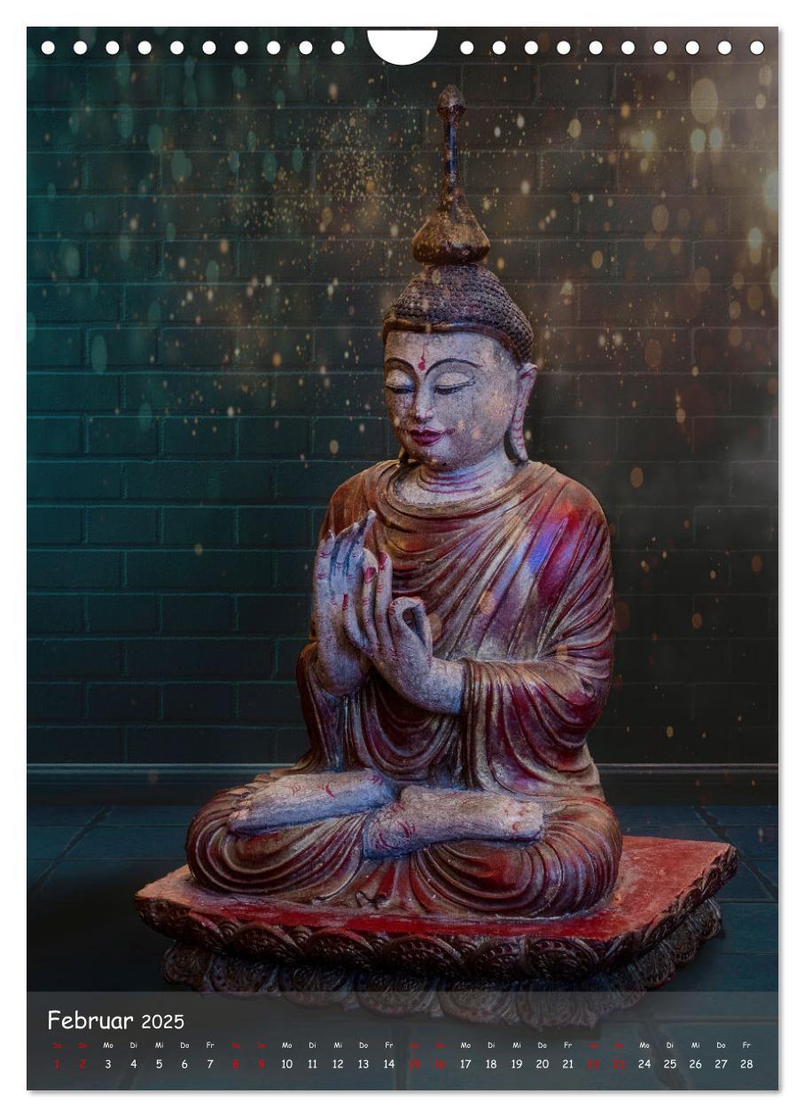 Bild: 9783435895014 | Kraft mit Buddha (Wandkalender 2025 DIN A4 hoch), CALVENDO...