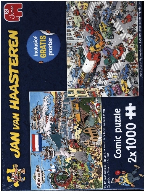 Cover: 8710126200735 | Jan van Haasteren - Verkehrschaos &amp; TBD | Spiel | 20073 | Deutsch