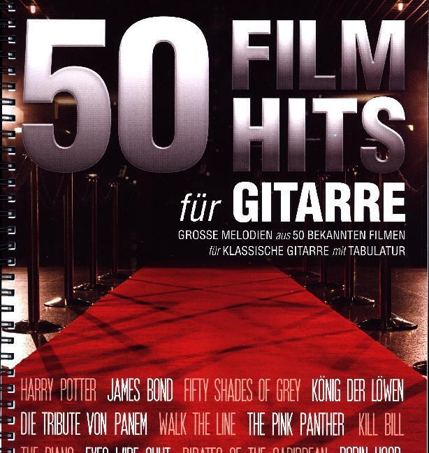 Cover: 9783865439604 | 50 Filmhits für Gitarre | Songbook für Gitarre | Hans-Günter Heumann