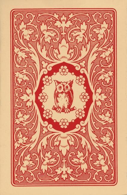 Cover: 9783905021479 | Lenormand Orakelkarten - rote Eule | Wahrsagekarten mit Text | Verlag