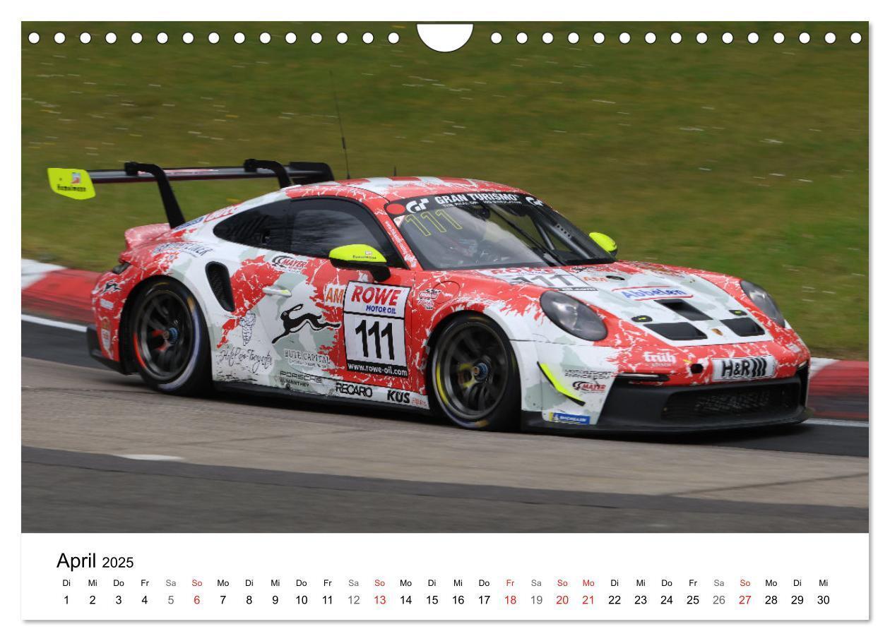 Bild: 9783435839933 | Motorsport aus Zuffenhausen (Wandkalender 2025 DIN A4 quer),...