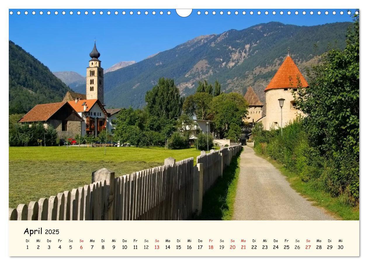 Bild: 9783435478941 | Vinschgau - Die Sonnenseite Südtirols (Wandkalender 2025 DIN A3...