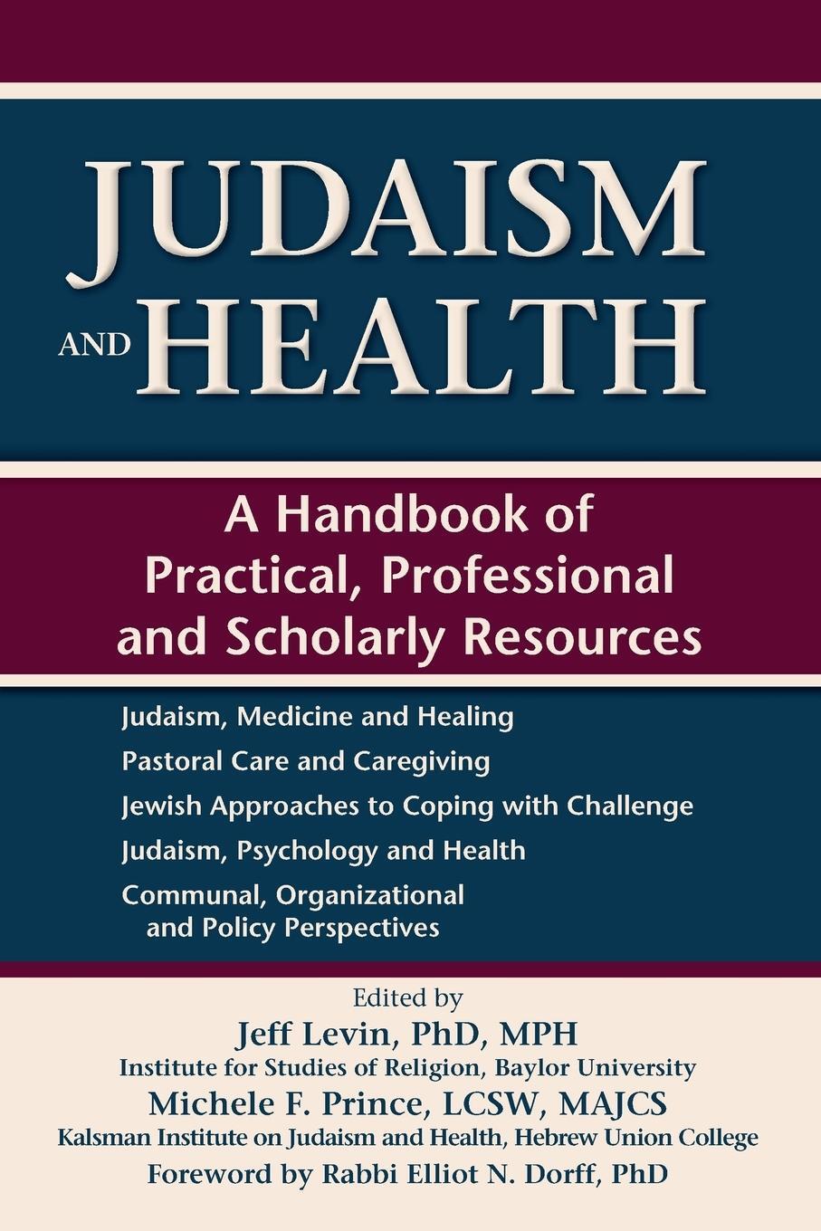 Cover: 9781683361602 | Judaism and Health | LCSW MAJCS Michele F. Prince | Taschenbuch | 2013