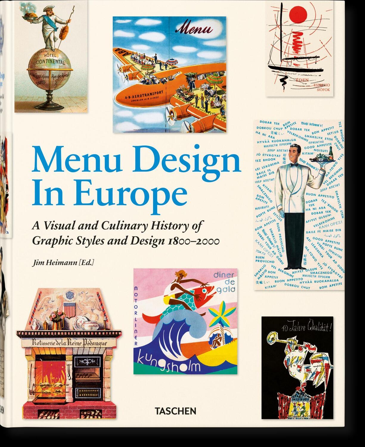 Cover: 9783836578738 | Menu Design in Europe | Steven Heller | Buch | GER, Hardcover | 448 S.