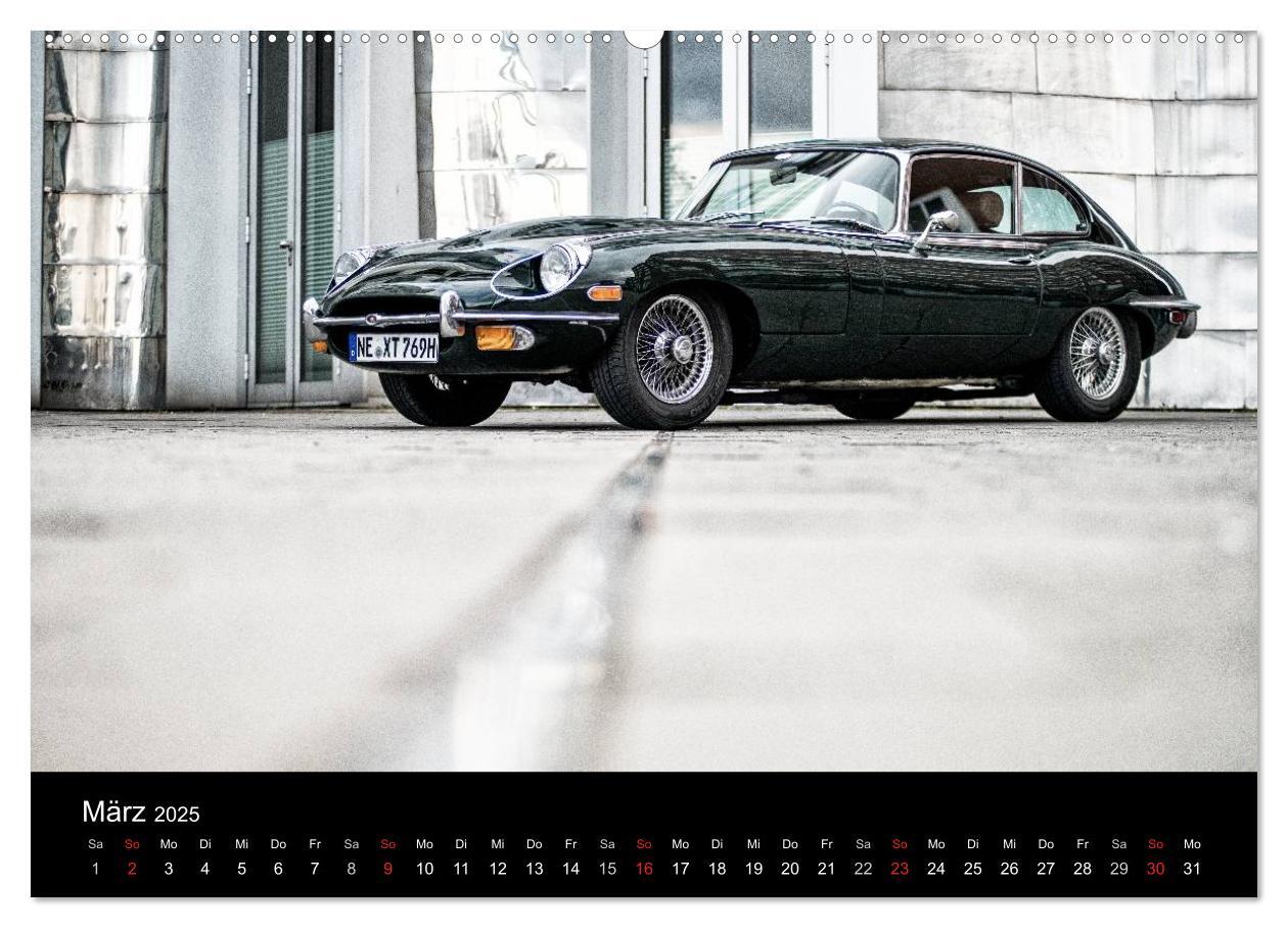 Bild: 9783435553686 | Jaguar E-Type 2025 (hochwertiger Premium Wandkalender 2025 DIN A2...