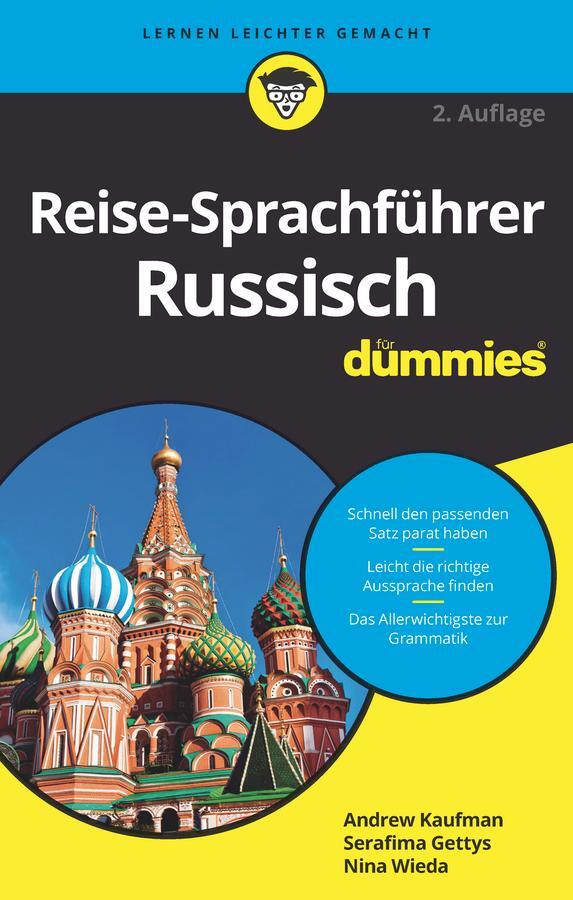 Cover: 9783527718696 | Reise-Sprachführer Russisch für Dummies | Andrew D. Kaufman (u. a.)