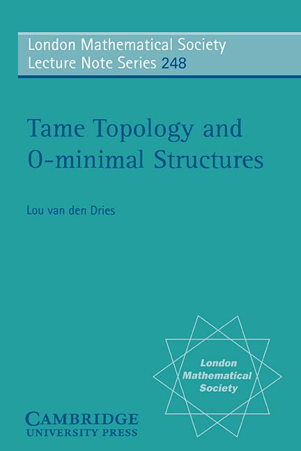 Cover: 9780521598385 | Tame Topology and O-Minimal Structures | Lou van den Dries (u. a.)