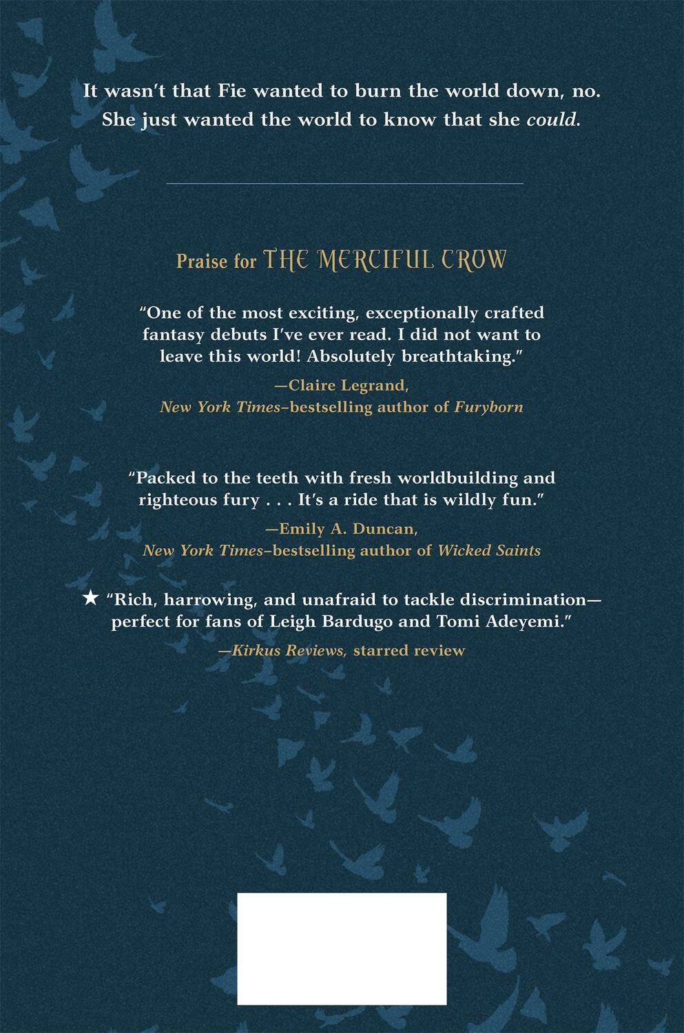 Rückseite: 9781250191922 | The Merciful Crow | Margaret Owen | Buch | Merciful Crow | Englisch