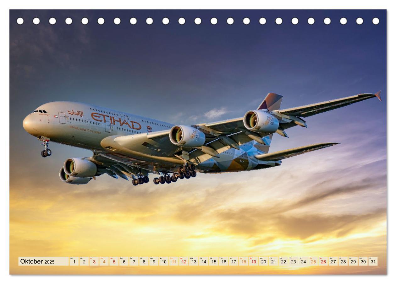 Bild: 9783383954931 | Flugzeuge - ab in den Urlaub (Tischkalender 2025 DIN A5 quer),...