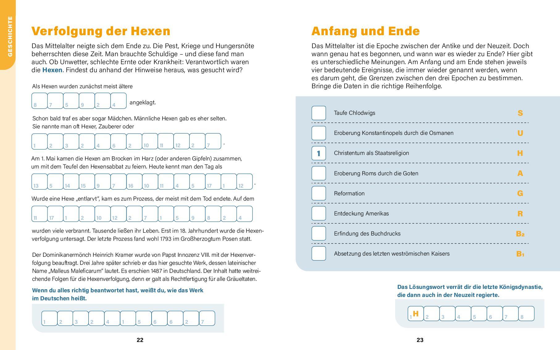 Bild: 9783961284580 | Mittelalter I Wissen in Rätseln | Taschenbuch | Deutsch | 2025