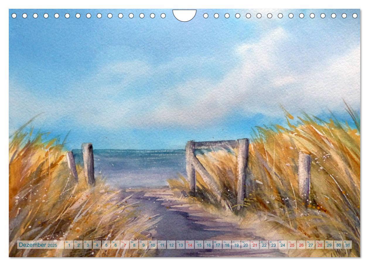 Bild: 9783435262472 | Heiligenhafen in Aquarell (Wandkalender 2025 DIN A4 quer), CALVENDO...