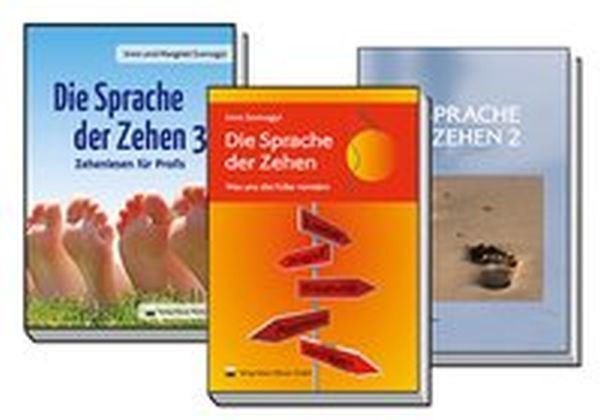 Cover: 9783954090297 | Die Sprache der Zehen 1-3 | Was uns die Füße verraten, 3 Bde | Somogyi