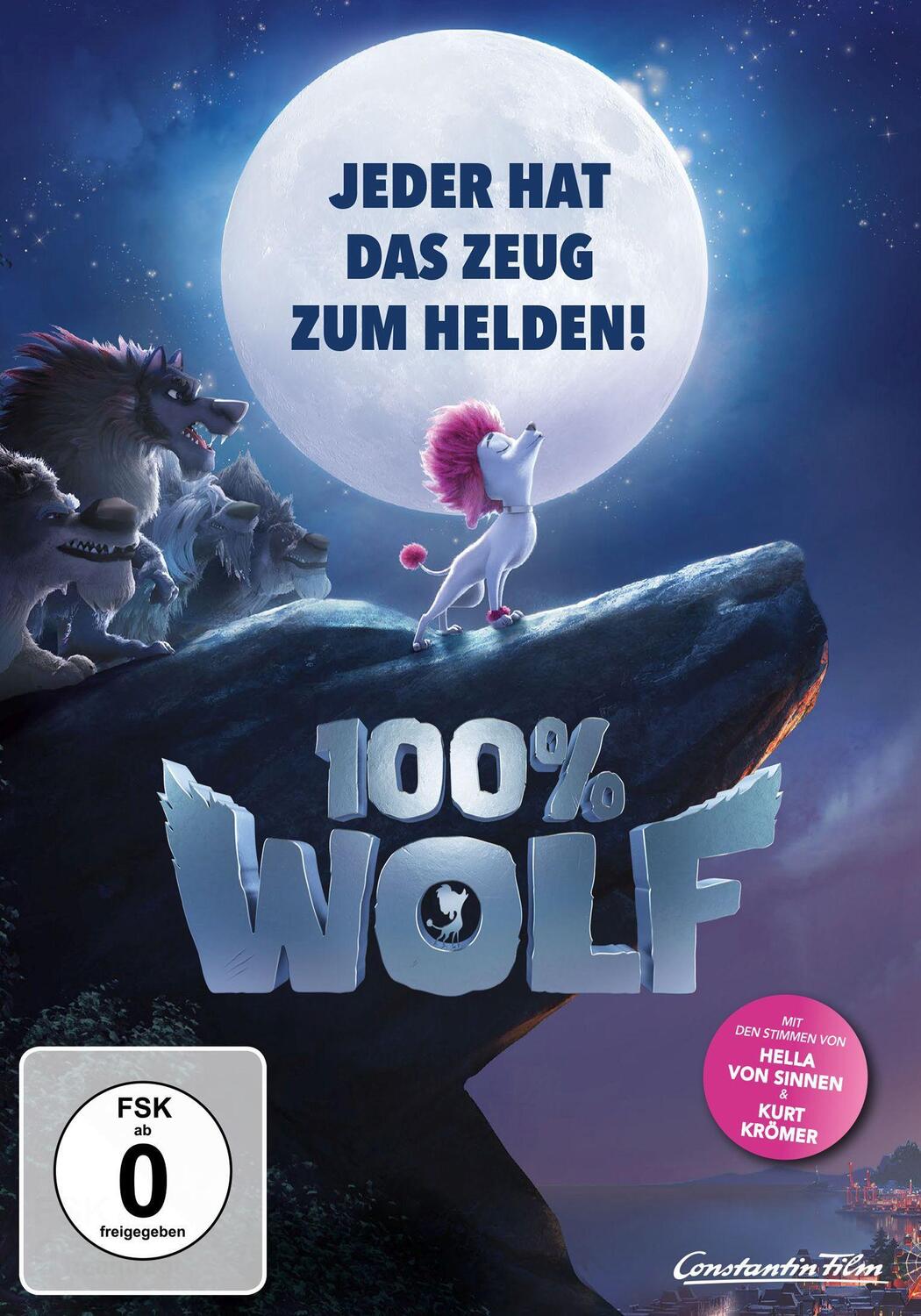 Cover: 4011976906087 | 100% Wolf | Alexs Stadermann | DVD | Deutsch | 2020 | Paramount