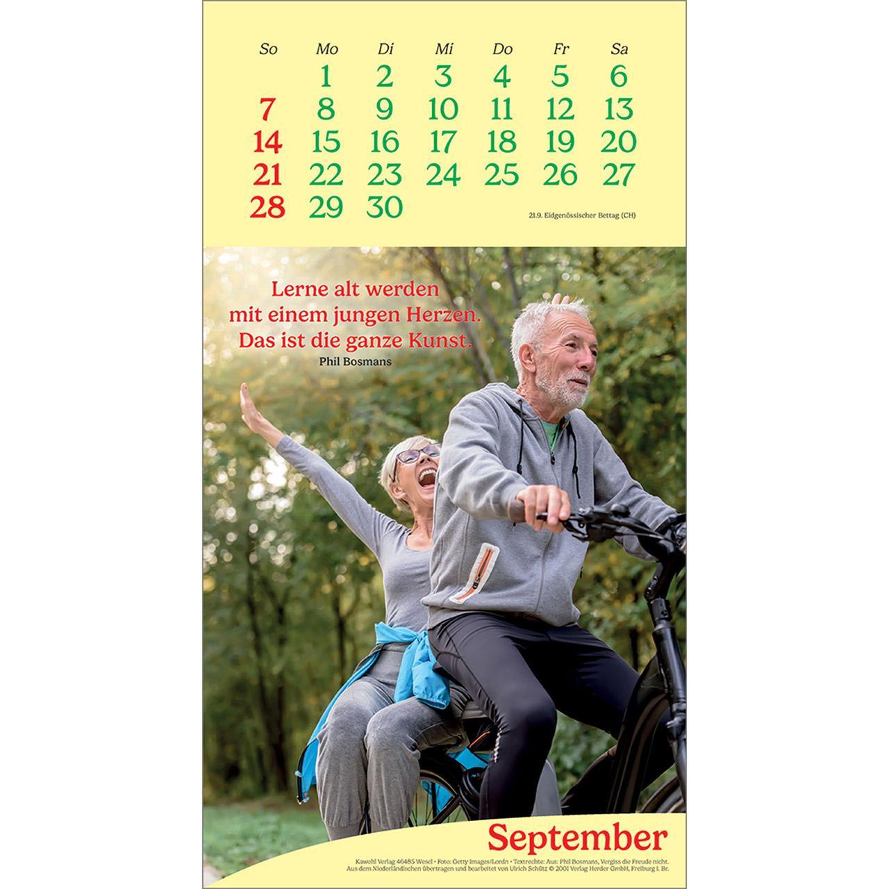 Bild: 9783754857052 | Vitamine fürs Herz 2025 | Phil-Bosmans-Kalender | Phil Bosmans | 14 S.