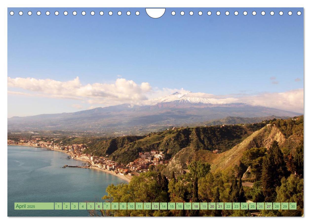 Bild: 9783435587032 | Taormina, die Stadt mit Blick auf den Ätna (Wandkalender 2025 DIN...