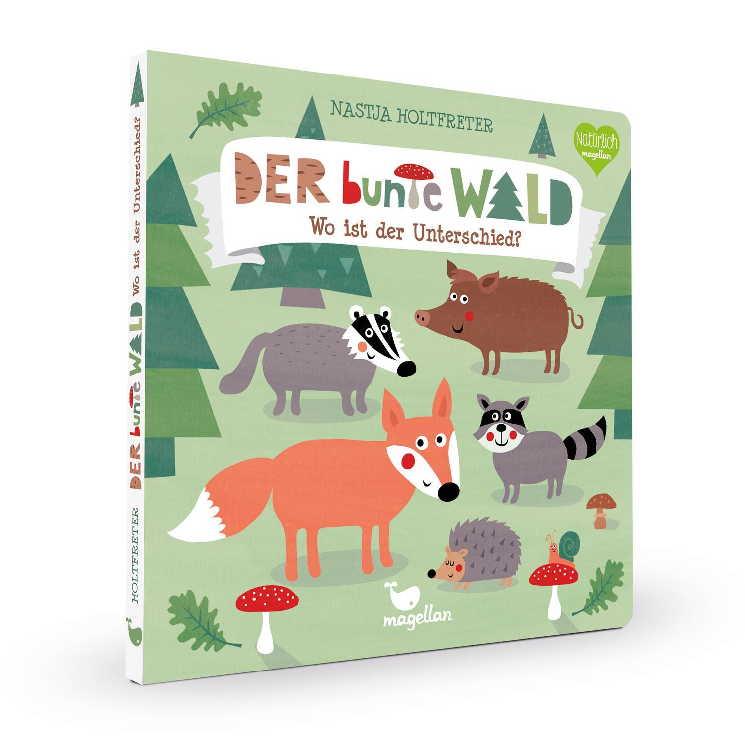 Bild: 9783734815119 | Der bunte Wald - Wo ist der Unterschied? | Nastja Holtfreter | Buch