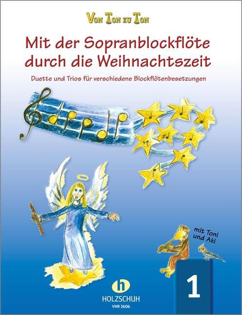 Cover: 4031659036061 | Mit der Sopranblockflöte durch die Weihnachtszeit 1 | Eva-Maria Zahner