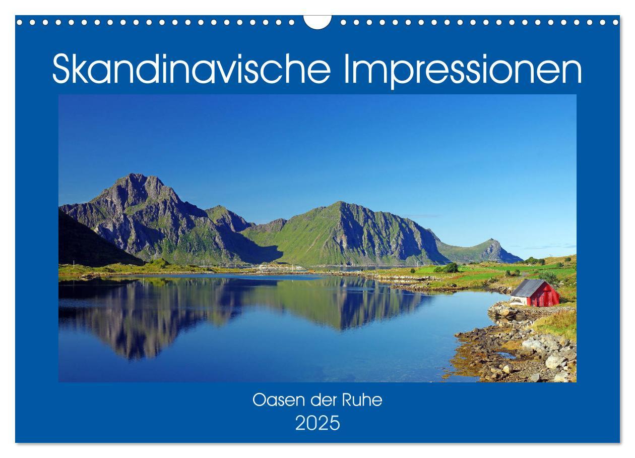 Cover: 9783435831340 | Skandinavische Impressionen - Oasen der Ruhe (Wandkalender 2025 DIN...