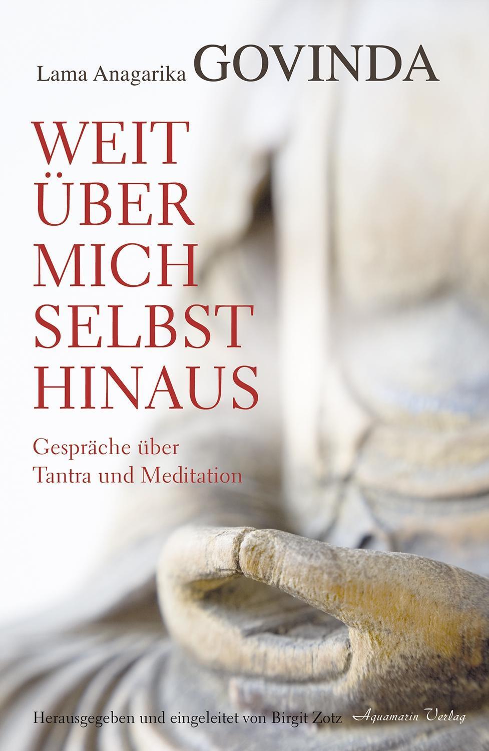 Cover: 9783894277673 | Weit über mich selbst hinaus | Gespräche über Tantra und Meditation