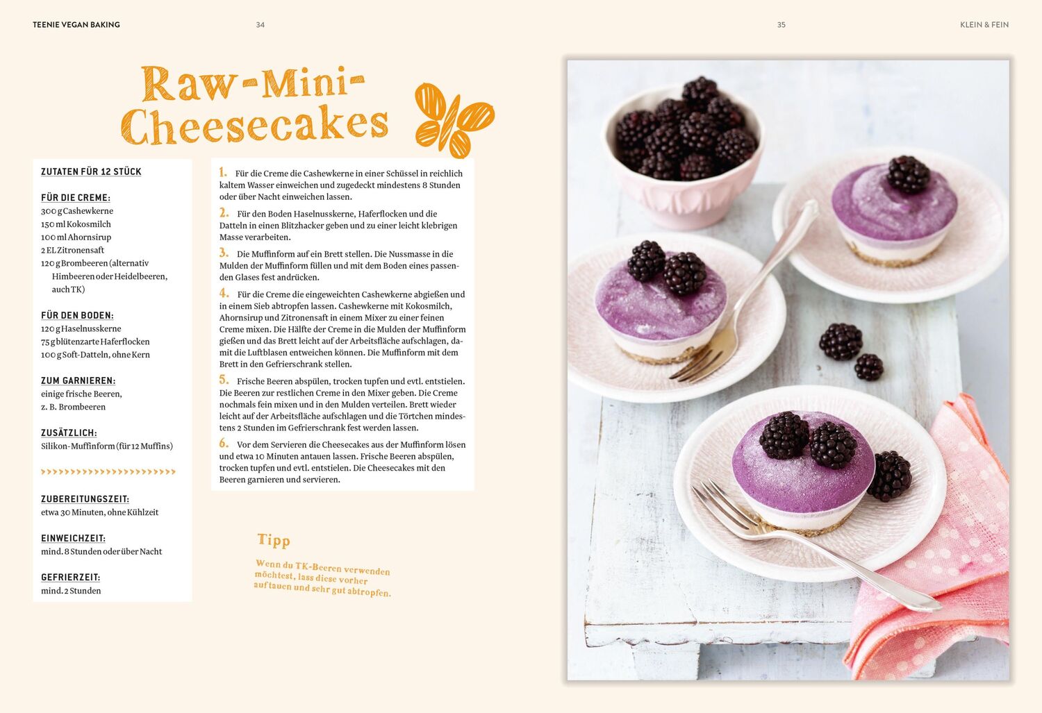 Bild: 9783767018815 | Teenie Vegan Baking | Oetker Verlag | Buch | Teenie-Reihe | 128 S.