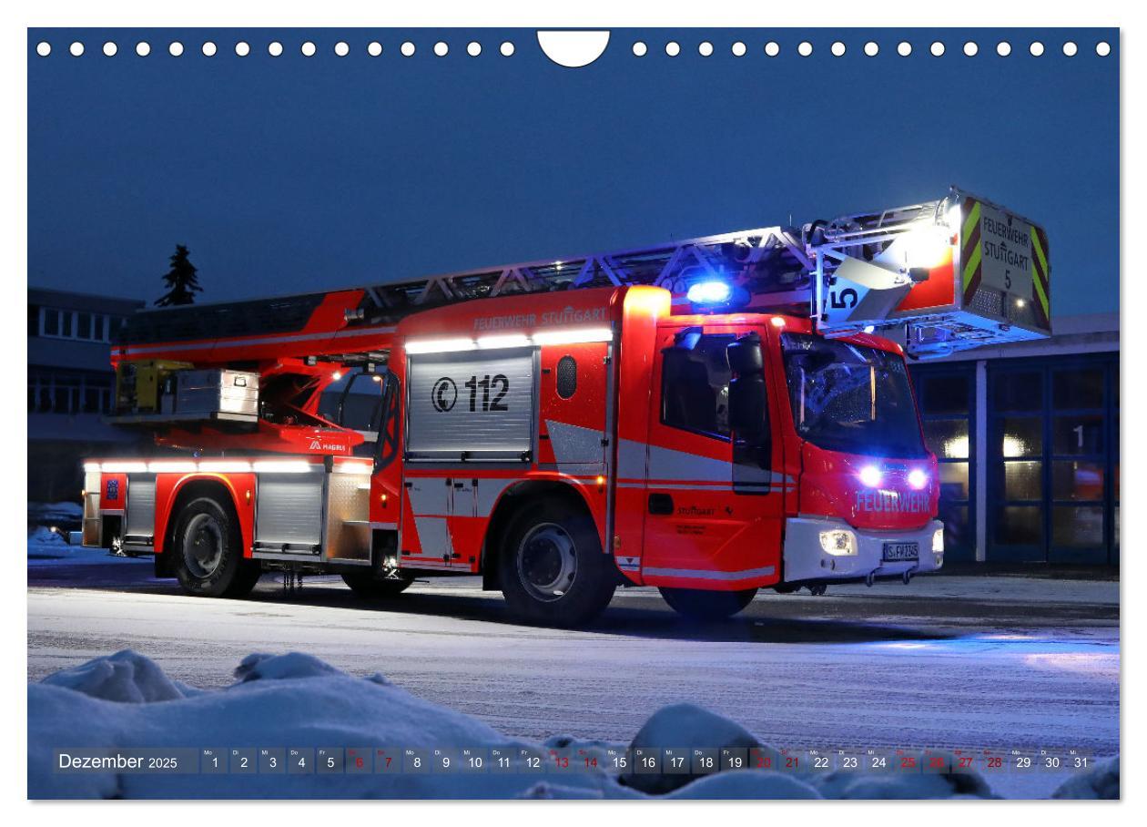 Bild: 9783383968068 | Einsatzfahrzeuge der Feuerwehr Stuttgart (Wandkalender 2025 DIN A4...