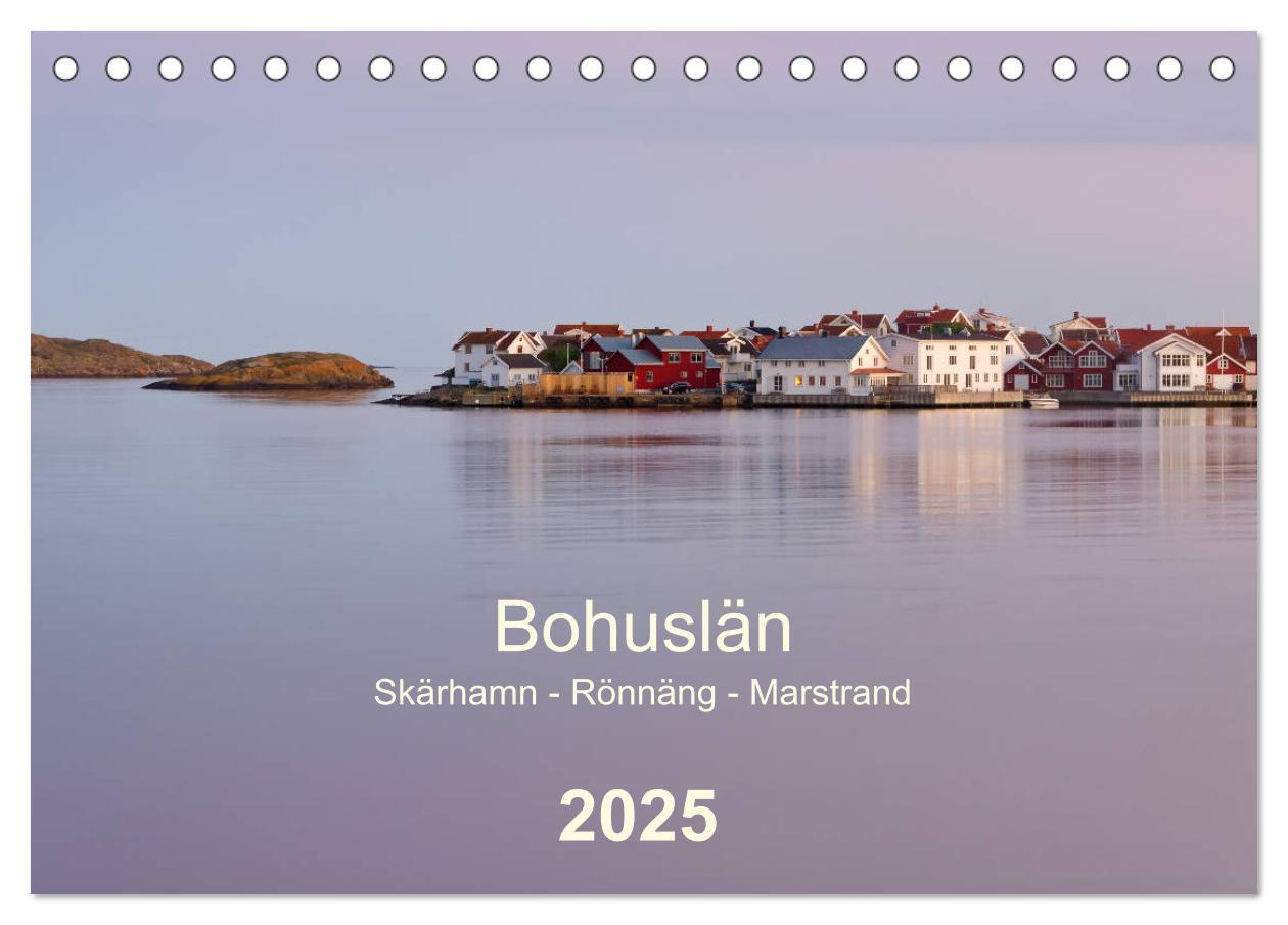 Cover: 9783435319749 | Bohuslän. Skärhamn - Rönnäng - Marstrand (Tischkalender 2025 DIN A5...