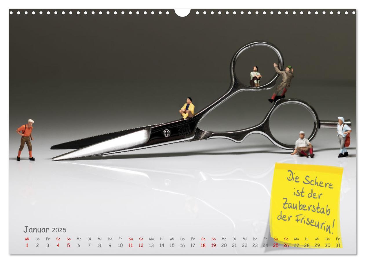 Bild: 9783383962493 | Hairliche Sprüche für alle Haareszeiten (Wandkalender 2025 DIN A3...