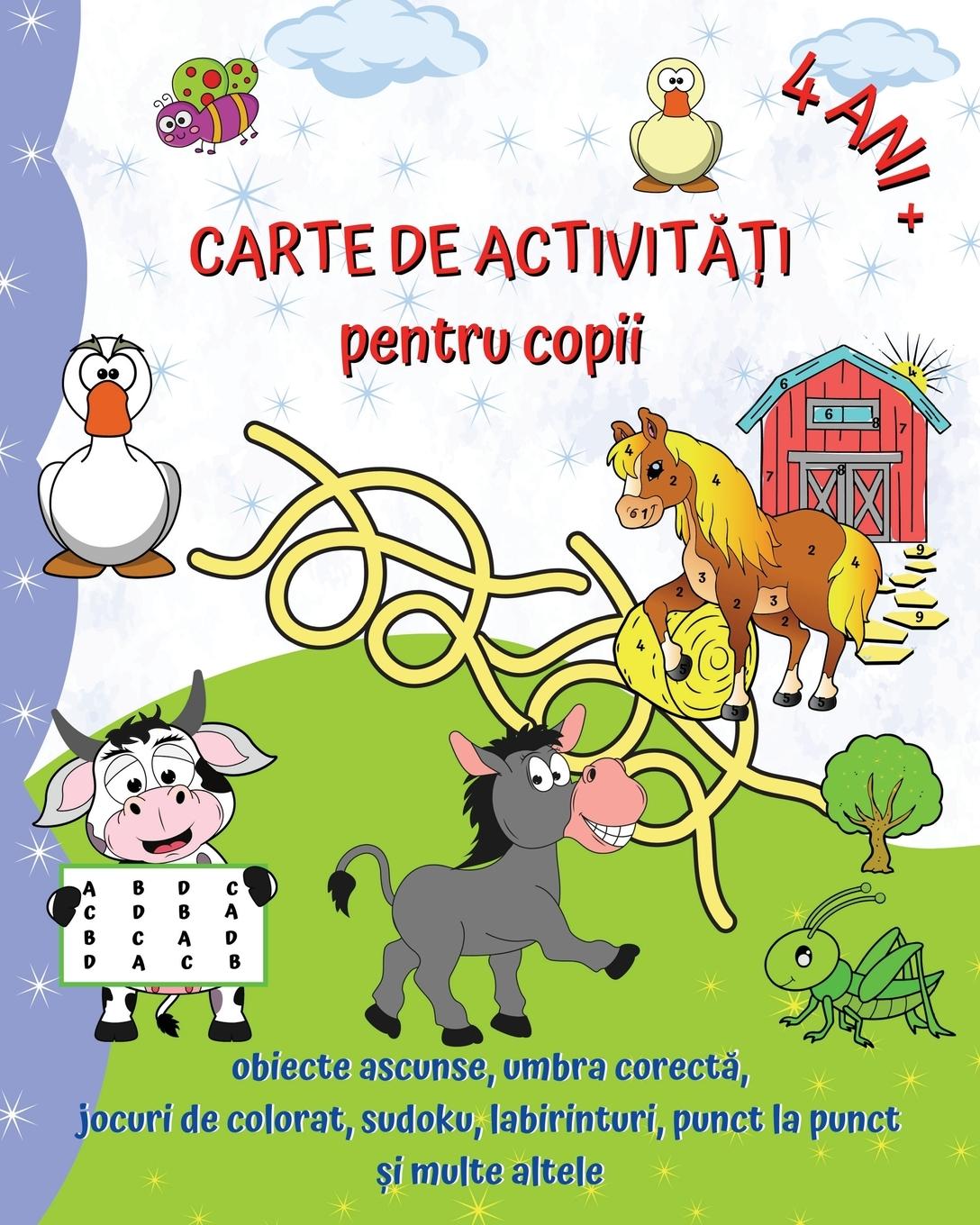 Cover: 9798211481985 | Carte de Activit¿¿i pentru copii 4 ANI + | Maryan Ben Kim | Buch