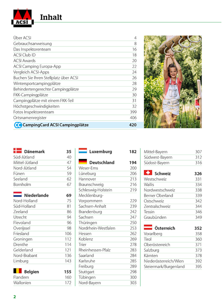 Bild: 9783828310674 | ACSI Campingführer Deutschland 2024 | Acsi (u. a.) | Taschenbuch