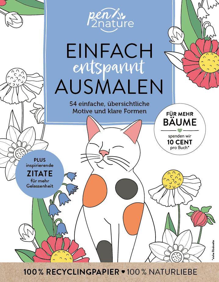 Cover: 9783987641282 | Einfach entspannt ausmalen | Taschenbuch | 112 S. | Deutsch | 2024