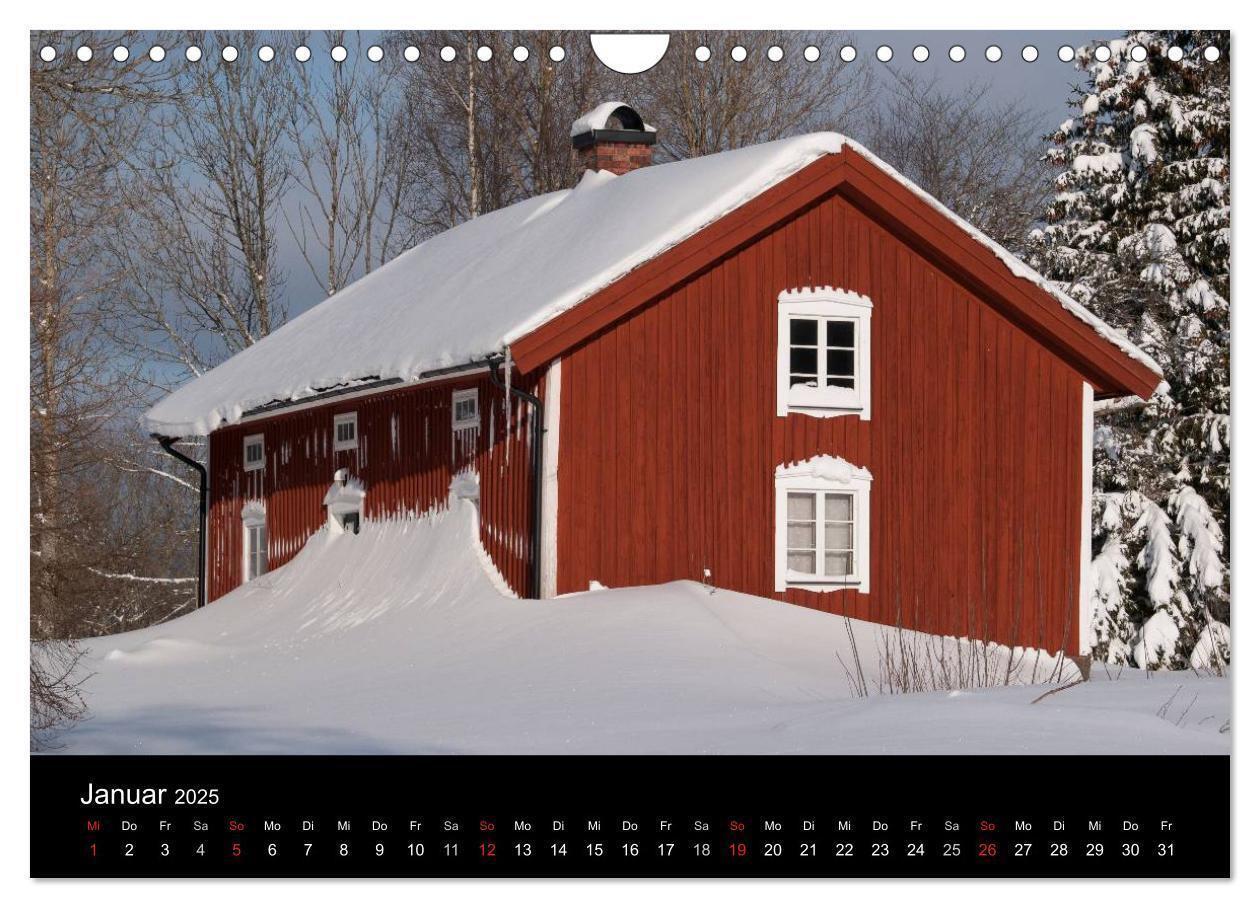 Bild: 9783435535774 | Schweden im Wechsel der Jahreszeiten (Wandkalender 2025 DIN A4...