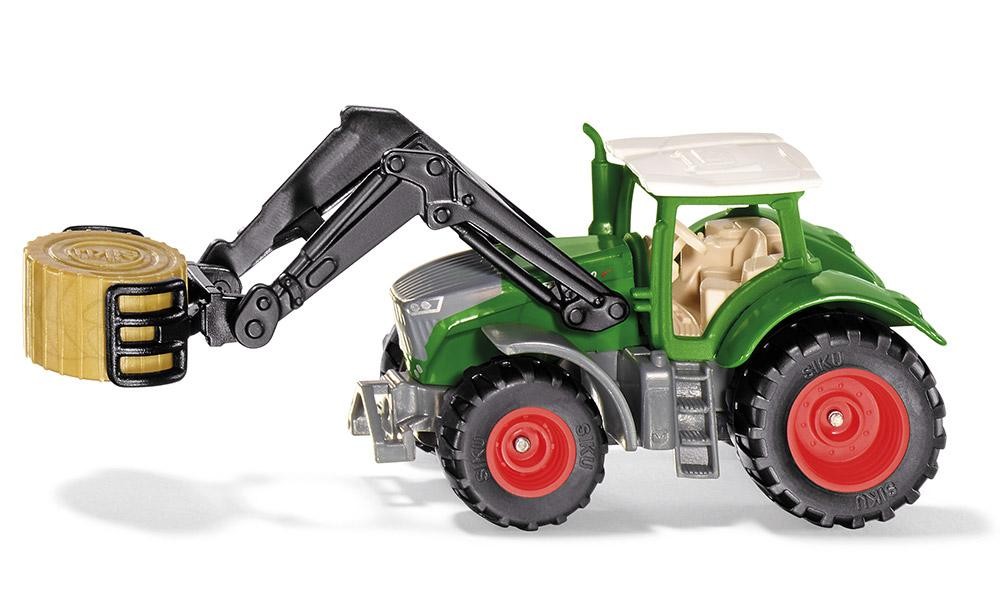 Cover: 4006874015399 | SIKU 1539 - Fendt mit Ballenzange, Traktor mit Frontlader | Fendt