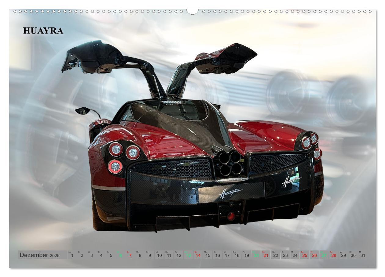 Bild: 9783383872488 | Pagani italienische Automobilkunst (Wandkalender 2025 DIN A2 quer),...