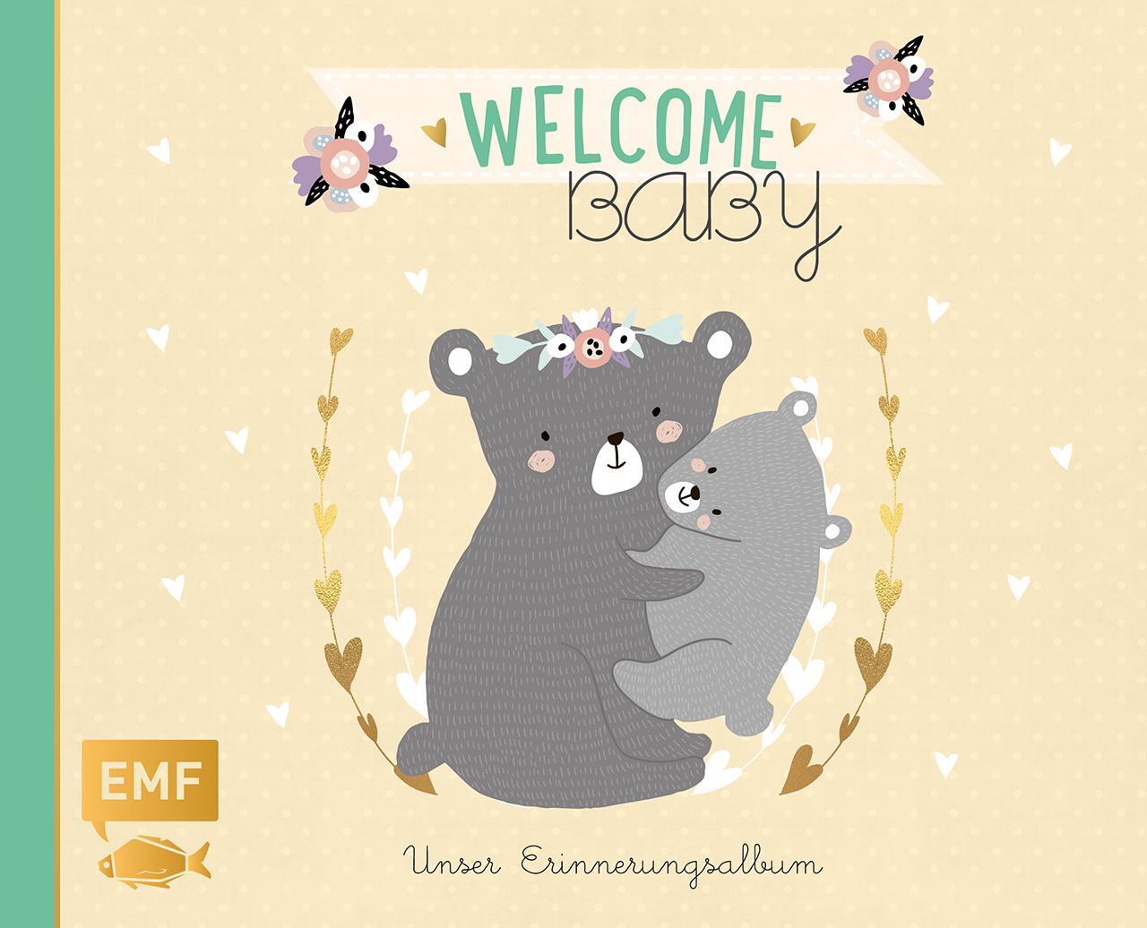 Cover: 9783960937784 | Welcome Baby - Unser Erinnerungsalbum | Edition Michael Fischer | Buch