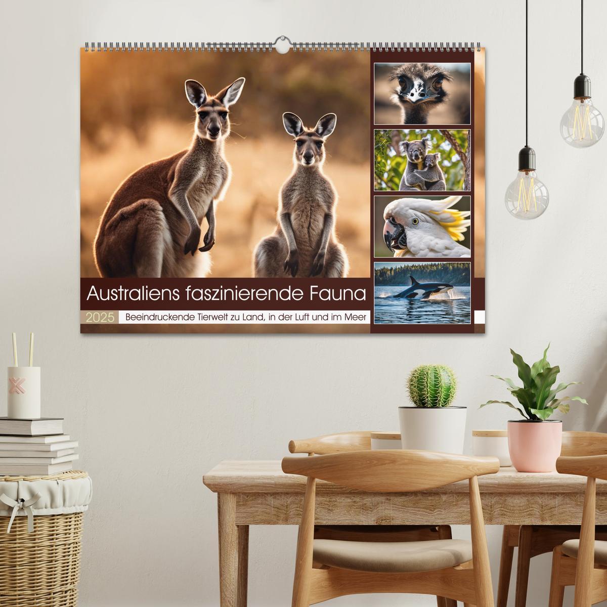 Bild: 9783435718962 | Australiens faszinierende Fauna (Wandkalender 2025 DIN A2 quer),...