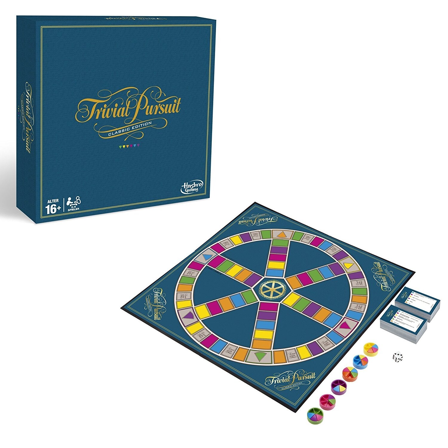 Cover: 5010993389582 | Trivial Pursuit - Classic Edition | Spiel | Deutsch | 2017 | Hasbro