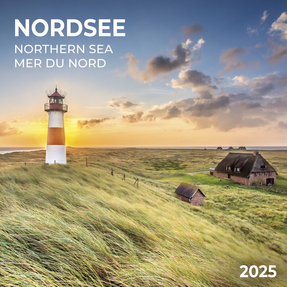 Cover: 9783959294829 | Northern Sea/Nordsee 2025 | Kalender 2025 | Kalender | Drahtheftung