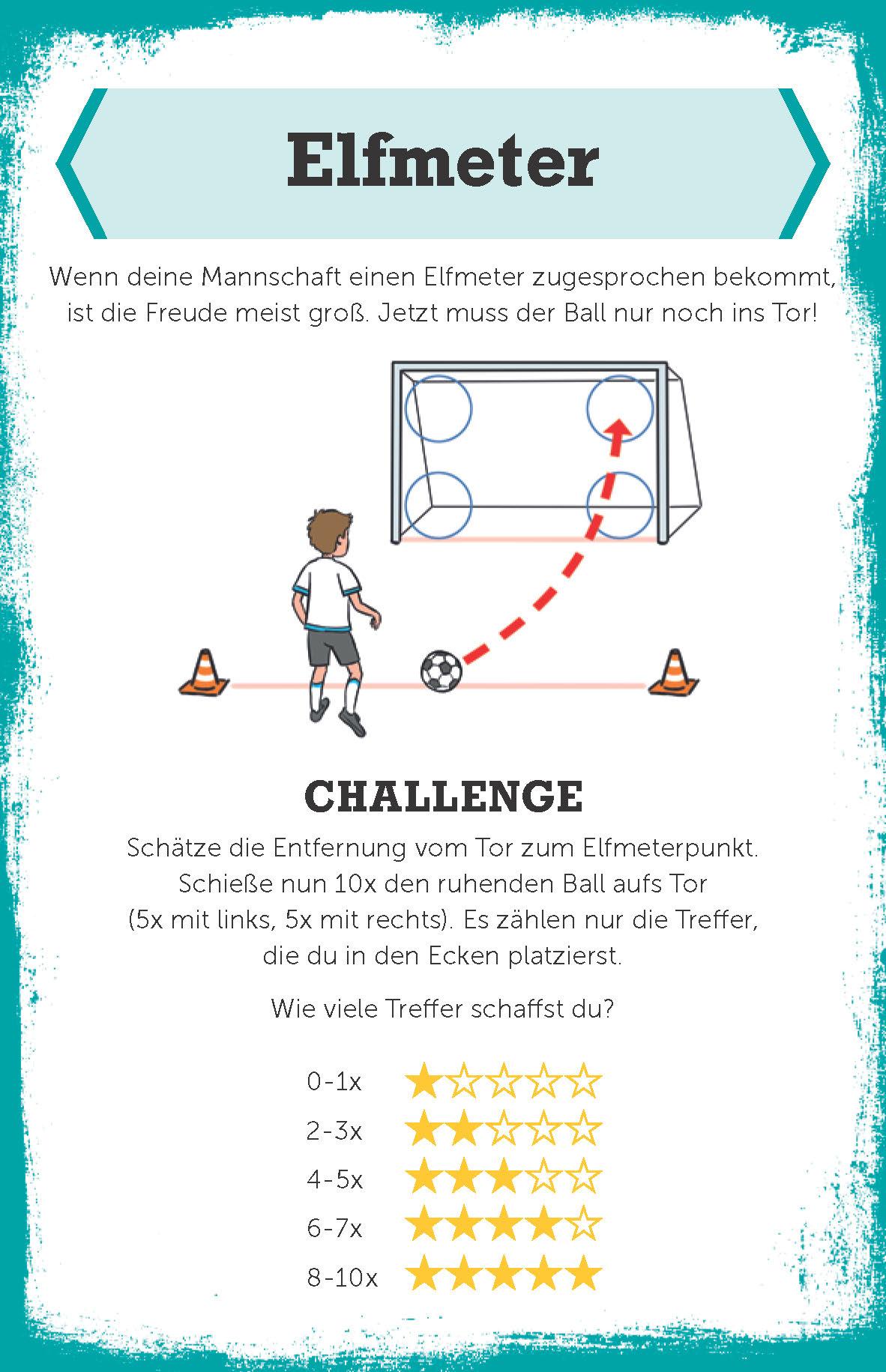 Bild: 9783849939977 | Meine Challengebox Fußball - Für Kinder ab 6 Jahren | Janatschek | Box