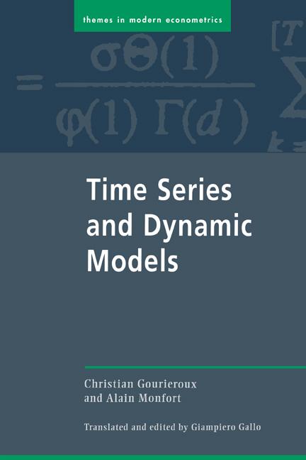 Cover: 9780521423083 | Time Series and Dynamic Models | Christian Gourieroux (u. a.) | Buch